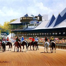 Схема вышивки «скачки»