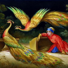 Схема вышивки «Конёк-горбунок»