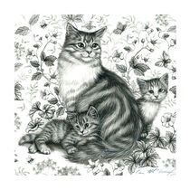 Схема вышивки «Рядом с мамой»