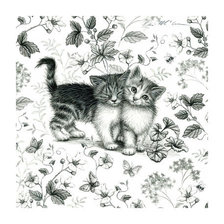 Схема вышивки «Веселые друзья»