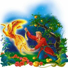 Схема вышивки «Иван-царевич и жар-птица»