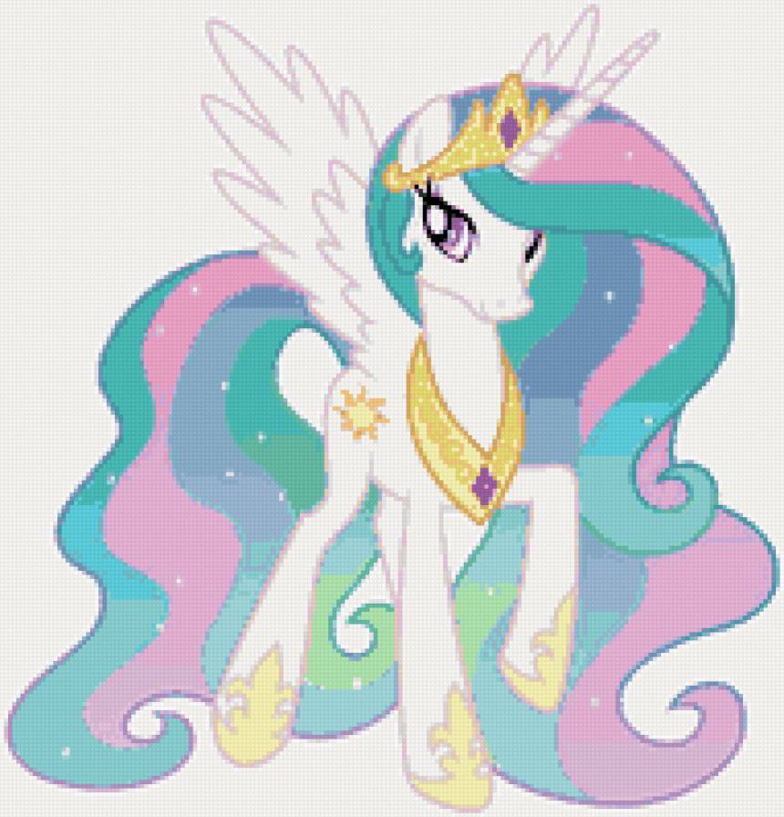 Princess Celestia - принцесса селестия, mlp, my little pony - предпросмотр