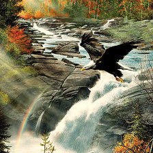 Схема вышивки «Серия "Пейзажи"»