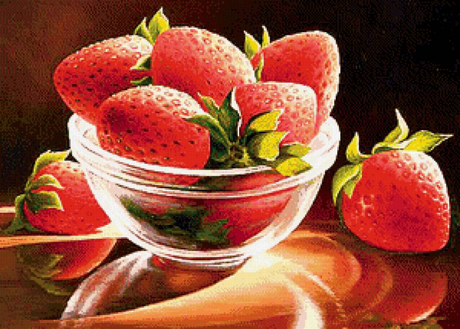 Серия "Приятного аппетита" - ароматная клубника, клубничка, ягоды, лето - предпросмотр