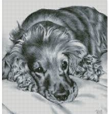 Схема вышивки «грусть»