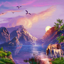 Схема вышивки «Природа»