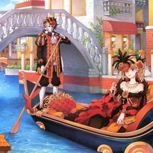 Схема вышивки «Венеция в картинках»