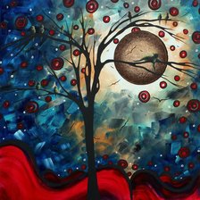 Схема вышивки «Абстракция»