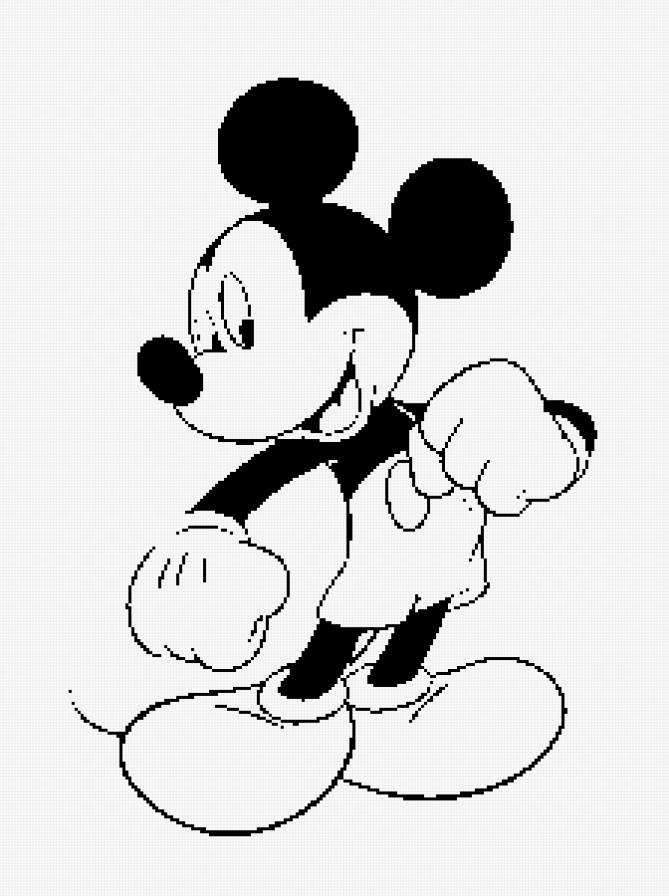 Микки Маус - микки маус, микки, персонаж, маус, мультфильм - предпросмотр