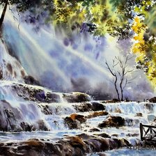 Схема вышивки «Тайландская акварель № 12»