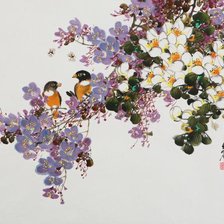 Схема вышивки «Китайская живопись № 2»