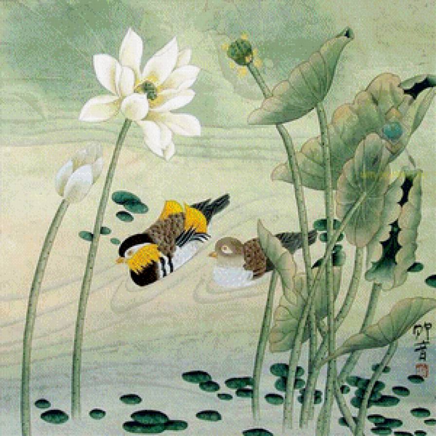 Китайская живопись № 7 - картина, китай, живопись, искусство - предпросмотр