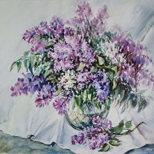 Схема вышивки «Акварель № 1»