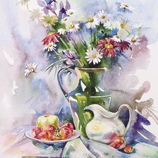 Схема вышивки «Акварель № 10»