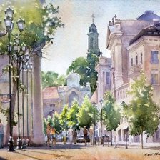 Акварель № 19