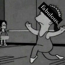 Схема вышивки «Симпсоны»