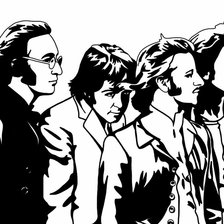 Схема вышивки «The Beatles»