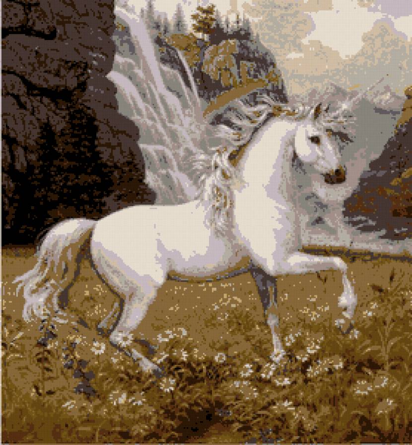 пегас - единорог - предпросмотр