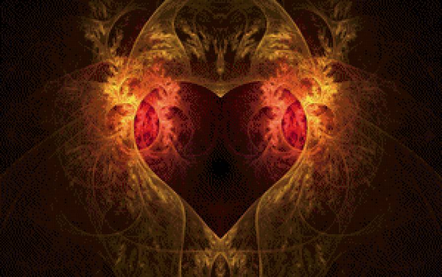 Сердце - сердце, картина, красивое - предпросмотр