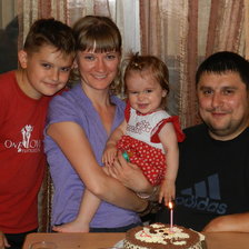 Схема вышивки «family»