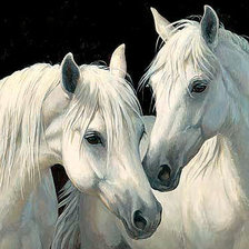 Схема вышивки «Серия "Лошади, кони"»