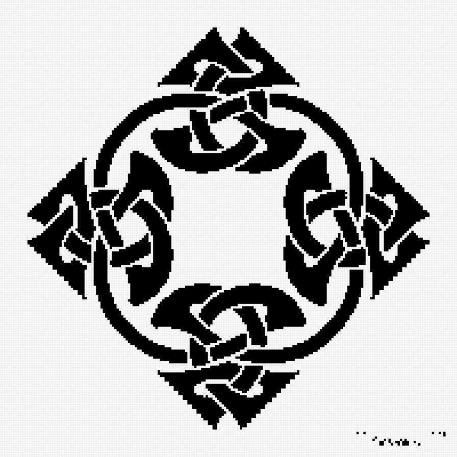 Тату - черное белое, тату - предпросмотр