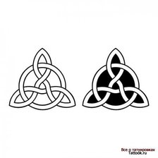 Схема вышивки «Тату»