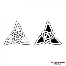 Схема вышивки «Тату»