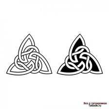 Схема вышивки «Тату»