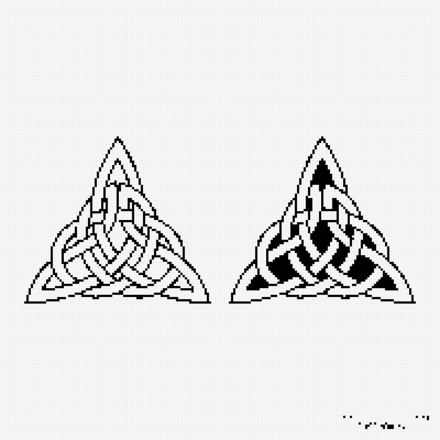 Тату - тату, черное белое - предпросмотр