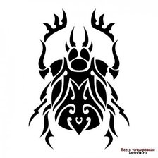 Схема вышивки «Тату»