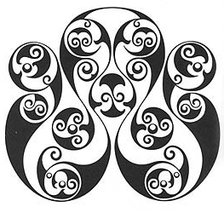 Схема вышивки «Тату»