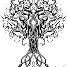 Схема вышивки «Тату»