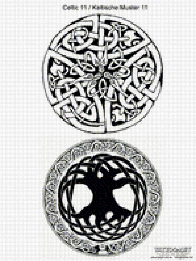 Тату - тату, черное белое - предпросмотр