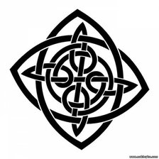 Схема вышивки «Тату»