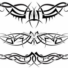 Схема вышивки «Тату»