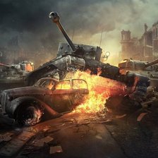 Схема вышивки «танчик»