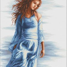 Схема вышивки «devochka»