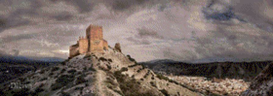 Panoramica del Castillo de taberanas-Almeria - предпросмотр
