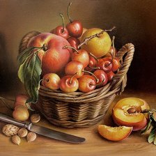 Схема вышивки «серия "корзины"»