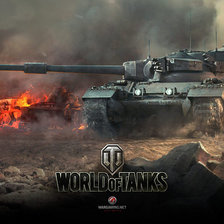 Схема вышивки «танк»