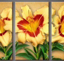 Схема вышивки «триптих»