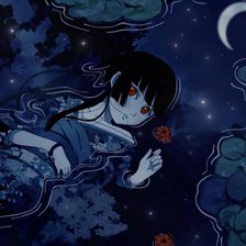 Схема вышивки «Адская девочка»