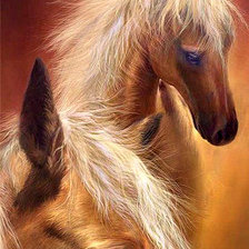 Схема вышивки «Серия "Лошади, кони"»