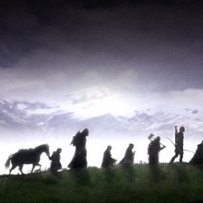 Схема вышивки «Братство кольца»