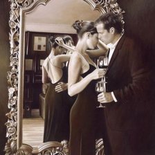 Схема вышивки «...и слов не надо»