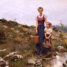Схема вышивки «Pino Daeni»