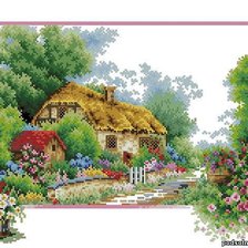 Цветы у дома2