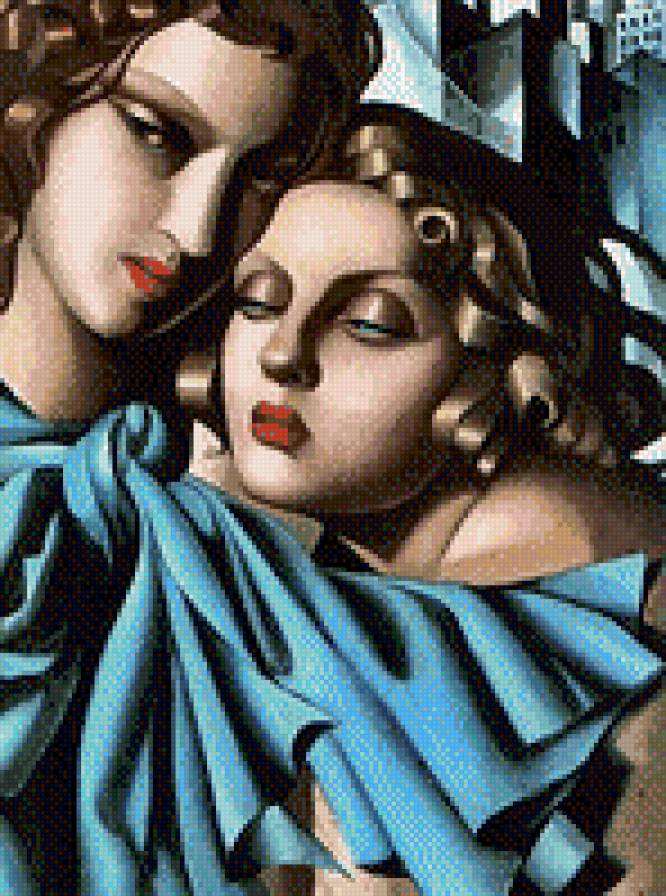 Лемпицки 2 - красота, дама. живопись - предпросмотр