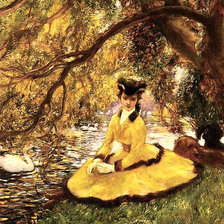 Схема вышивки «На берегу»